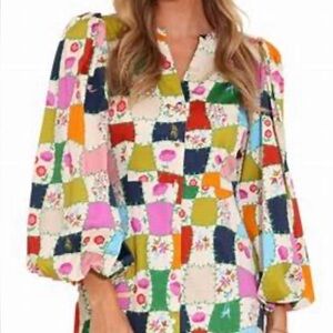 Athena Dress - Alfresco Floral Mini Dress